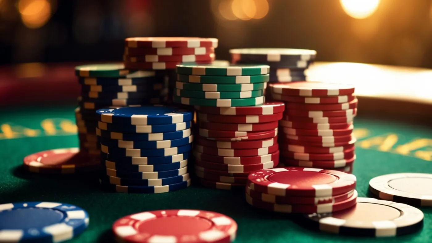Đăng ký tài khoản nhà cái 868vip - Hướng dẫn chi tiết từ A đến Z 2 Chip casino trên bàn